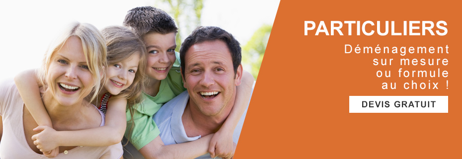 Déménagement particuliers